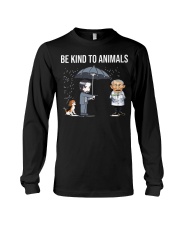 Be kind to animals Long Sleeve Tee tile