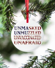 Unmask Circle ornament - single (porcelain) aos-circle-ornament-single-porcelain-lifestyles-07
