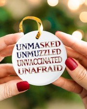 Unmask Circle ornament - single (porcelain) aos-circle-ornament-single-porcelain-lifestyles-08