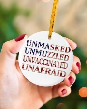 Unmask Circle ornament - single (porcelain) aos-circle-ornament-single-porcelain-lifestyles-09
