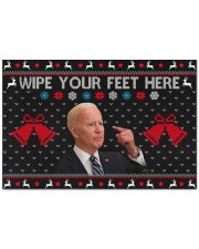 feet here Doormat 22.5" x 15" front