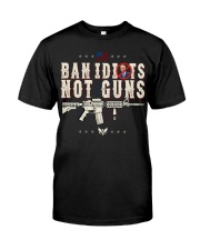 Ban Idiots Classic T-Shirt front