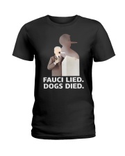 Fauci lied Ladies T-Shirt tile