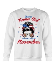 Just a Trump Girl November Crewneck Sweatshirt tile