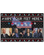 wipe feet here Doormat 22.5" x 15" front