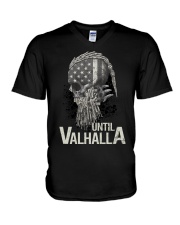 Until Valahalla Shirt V-Neck T-Shirt tile