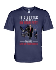 It's Better To Die V-Neck T-Shirt tile