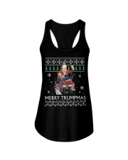Merry Trumpmas Ladies Flowy Tank tile