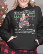 Merry Trumpmas Hooded Sweatshirt custom-hoodie-sweatshirt-lifestyle-front-208