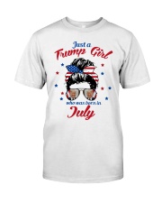 Just a Trump Girl July Classic T-Shirt front