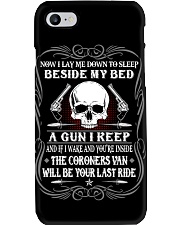 I lay me down to sleep Phone Case tile