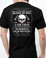 I lay me down to sleep Classic T-Shirt apparel-classic-tshirt-lifestyle-back-63
