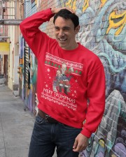 Trumpmas Crewneck Sweatshirt lifestyle-unisex-sweatshirt-front-4