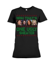 Now that's one ugly sweater Premium Fit Ladies Tee tile