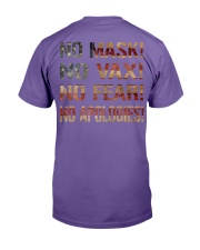 NO FEAR NO APOLOGIES Premium Fit Mens Tee tile