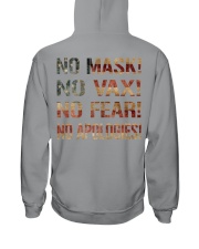 NO FEAR NO APOLOGIES Hooded Sweatshirt tile