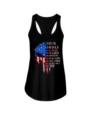 This Is America Ladies Flowy Tank tile