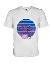 TAURUS ZODIAC V-Neck T-Shirt tile