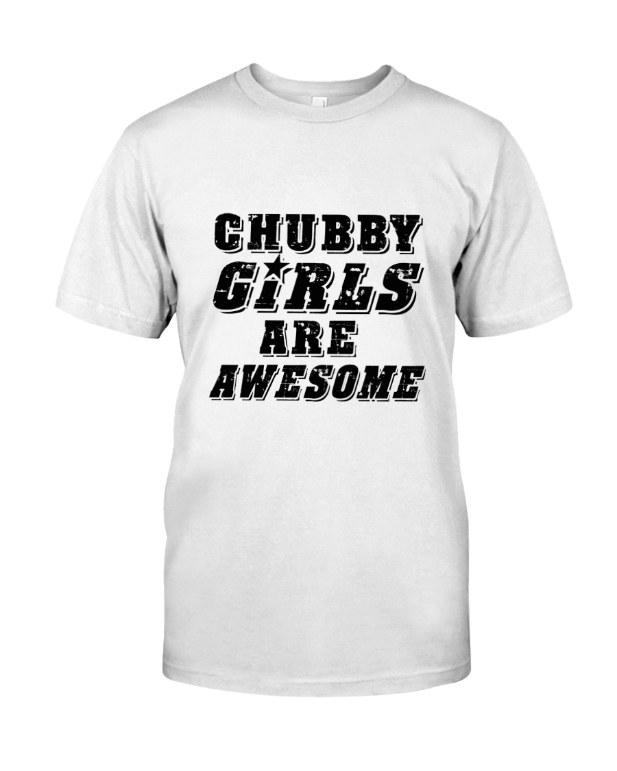 chubby girls are awesome Premium Fit Mens Tee