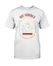 The shark on the ocean Classic T-Shirt thumbnail