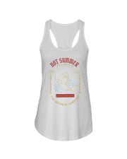The shark on the ocean Ladies Flowy Tank thumbnail