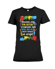 December 24th Sweatshirt Premium Fit Ladies Tee thumbnail