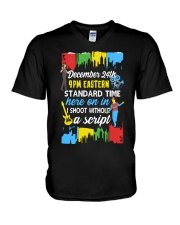 December 24th Sweatshirt V-Neck T-Shirt thumbnail
