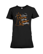 Don't Make Me Get my Flying Monkeys Premium Fit Ladies Tee thumbnail