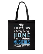 Theatre Nerd Quarantine Plan Tote Bag thumbnail