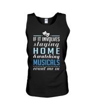 Theatre Nerd Quarantine Plan Unisex Tank thumbnail