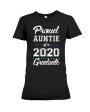 Proud Auntie of a 2020 Graduate Premium Fit Ladies Tee thumbnail