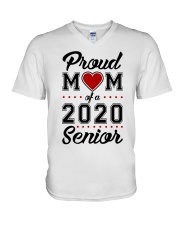 Proud Mom of a 2020 Senior V-Neck T-Shirt thumbnail