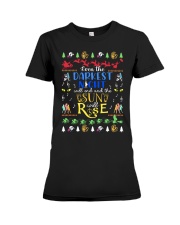 Ugly Broadway Christmas Sweatshirt Premium Fit Ladies Tee thumbnail