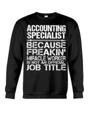 CLOTHING ACCOUNTING SPECIALIST Crewneck Sweatshirt thumbnail