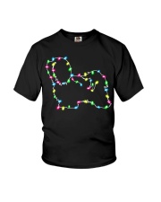 Christmas Lights Xmas Dog Havanese Youth T-Shirt thumbnail