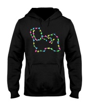 Christmas Lights Xmas Dog Havanese Hooded Sweatshirt thumbnail