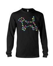 Christmas Lights Xmas Dog Beagle Long Sleeve Tee tile