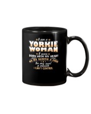 I Am A Yorkie Woman Mug thumbnail