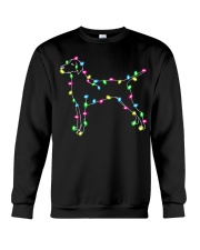 Christmas Lights Xmas Dog Vizsla Crewneck Sweatshirt thumbnail