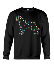 Christmas Lights Xmas Dog Mastiff Crewneck Sweatshirt thumbnail