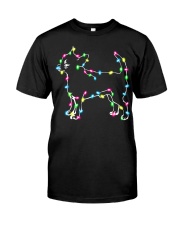 Christmas Lights Xmas Dog Chihuahua Classic T-Shirt thumbnail