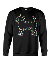 Christmas Lights Xmas Dog Chihuahua Crewneck Sweatshirt thumbnail
