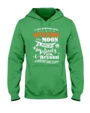 I Love Someone With MS To The Moon And Back Hooded Sweatshirt front