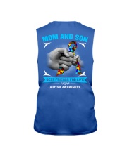 Autism Awareness Mom And Son Sleeveless Tee back