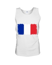 Flag Of France With Distressed Edges T Shirt By Br Unisex Tank thumbnail