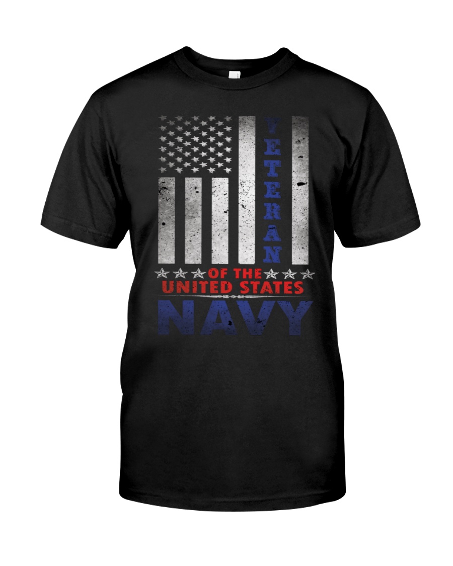 Navy Veterans Of The United States T Shirt By Tomg Classic T-Shirt