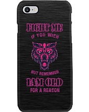 Fight Me If You Wish - Wolf Mobile Case Phone Case i-phone-7-case