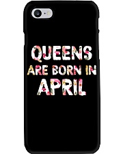 QUEENS ARE BORN IN APRIL Phone Case thumbnail