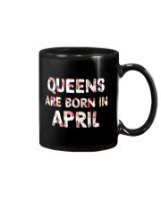 QUEENS ARE BORN IN APRIL Mug thumbnail
