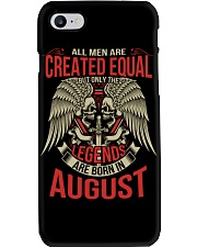 LEGENDS ARE BORN IN AUGUST Phone Case thumbnail